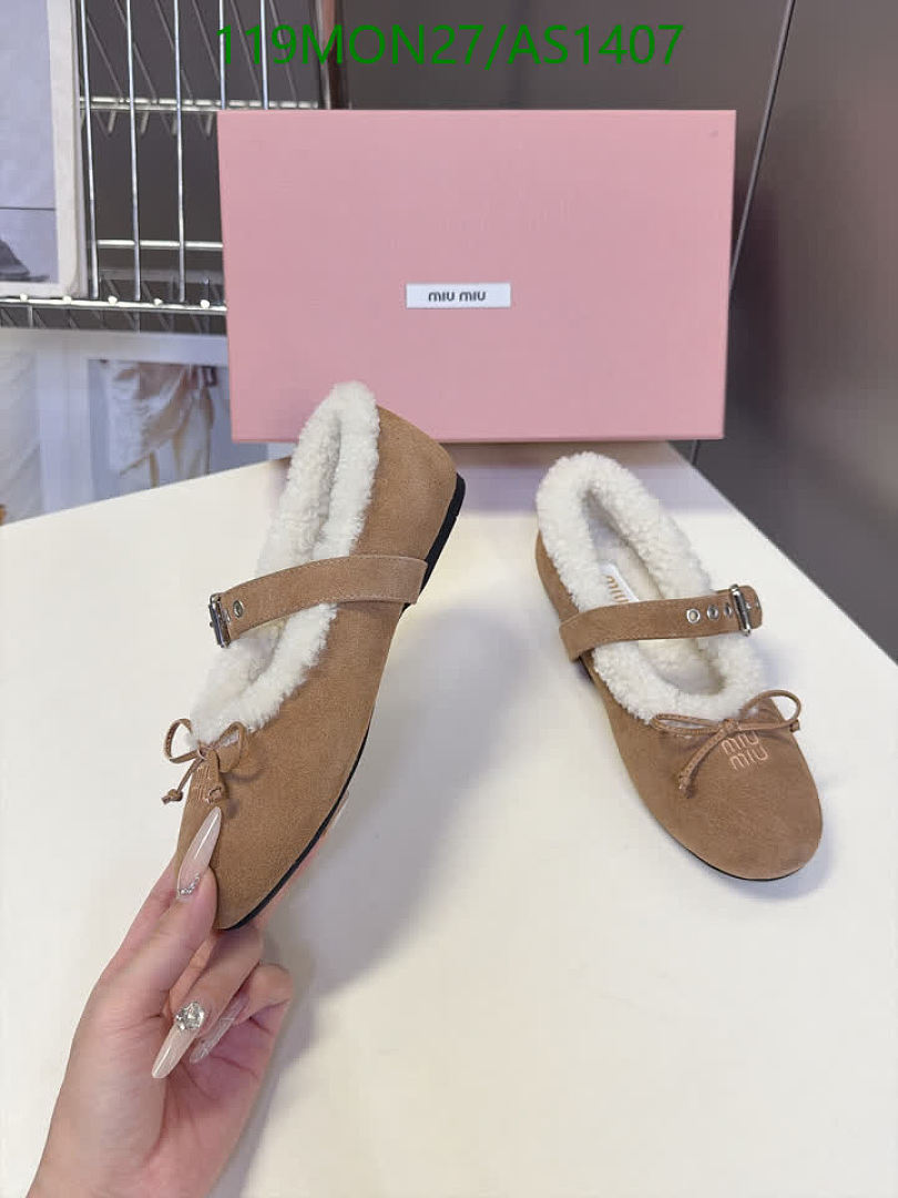 Miu Miu-Women Shoes Code: AS1407 $: 119USD