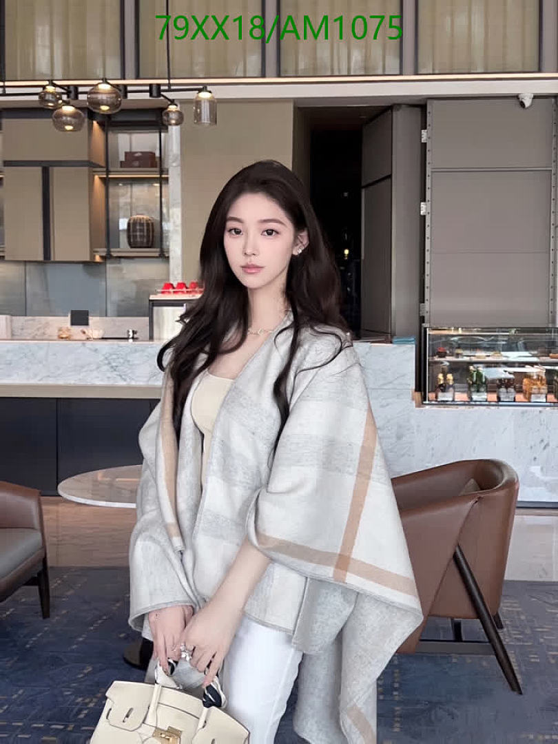 Burberry-Scarves Code: AM1075 $: 79USD