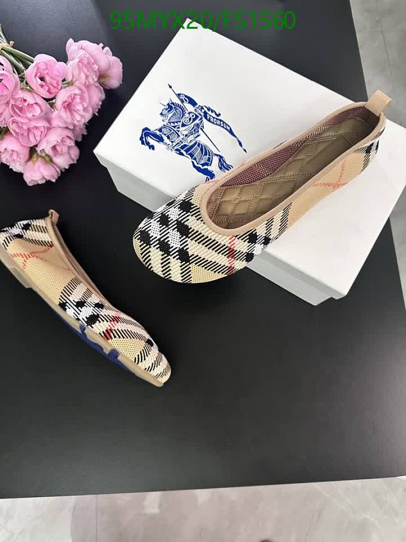 Burberry-Women Shoes Code: FS1560 $: 95USD