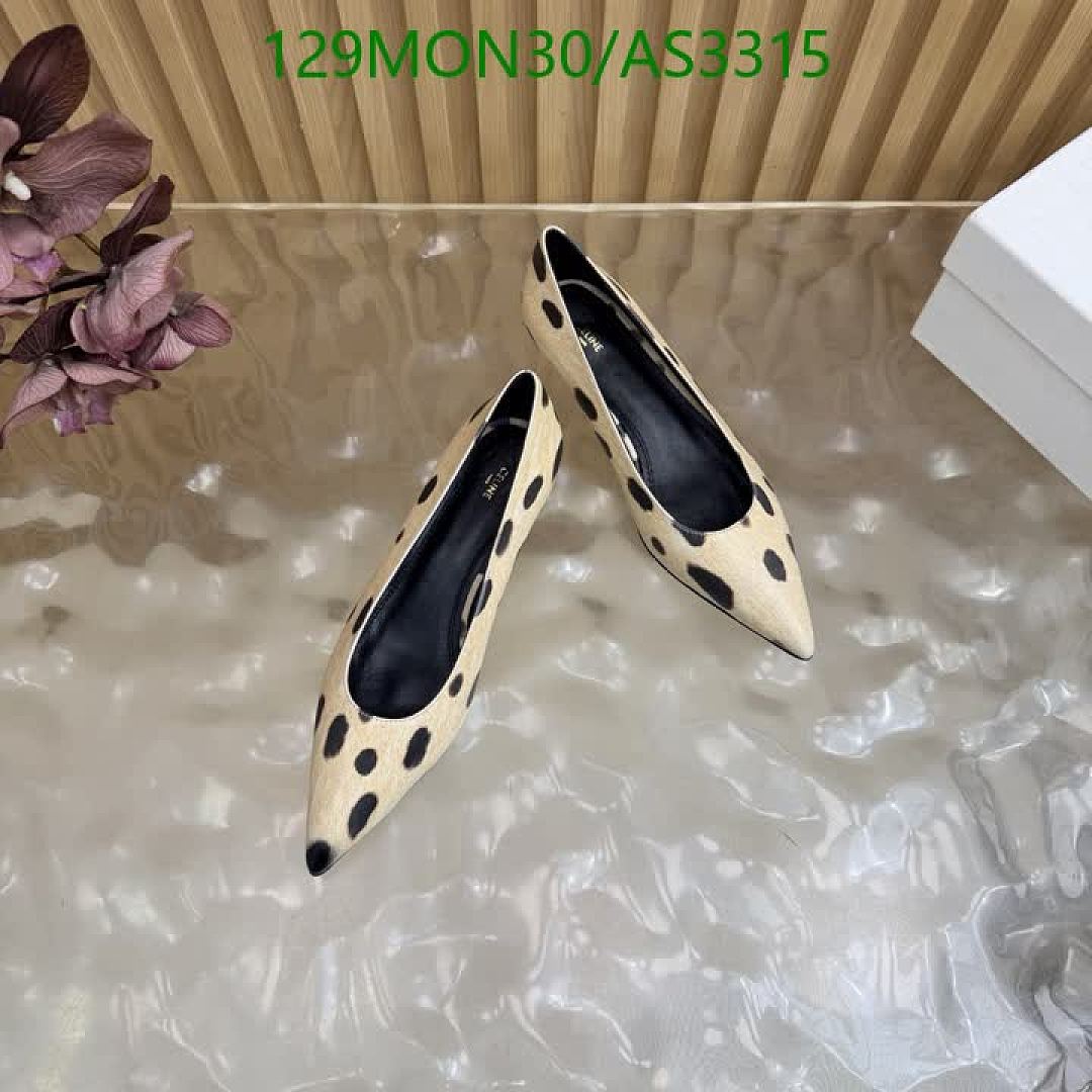 Celine-Women Shoes Code: AS3315 $: 129USD