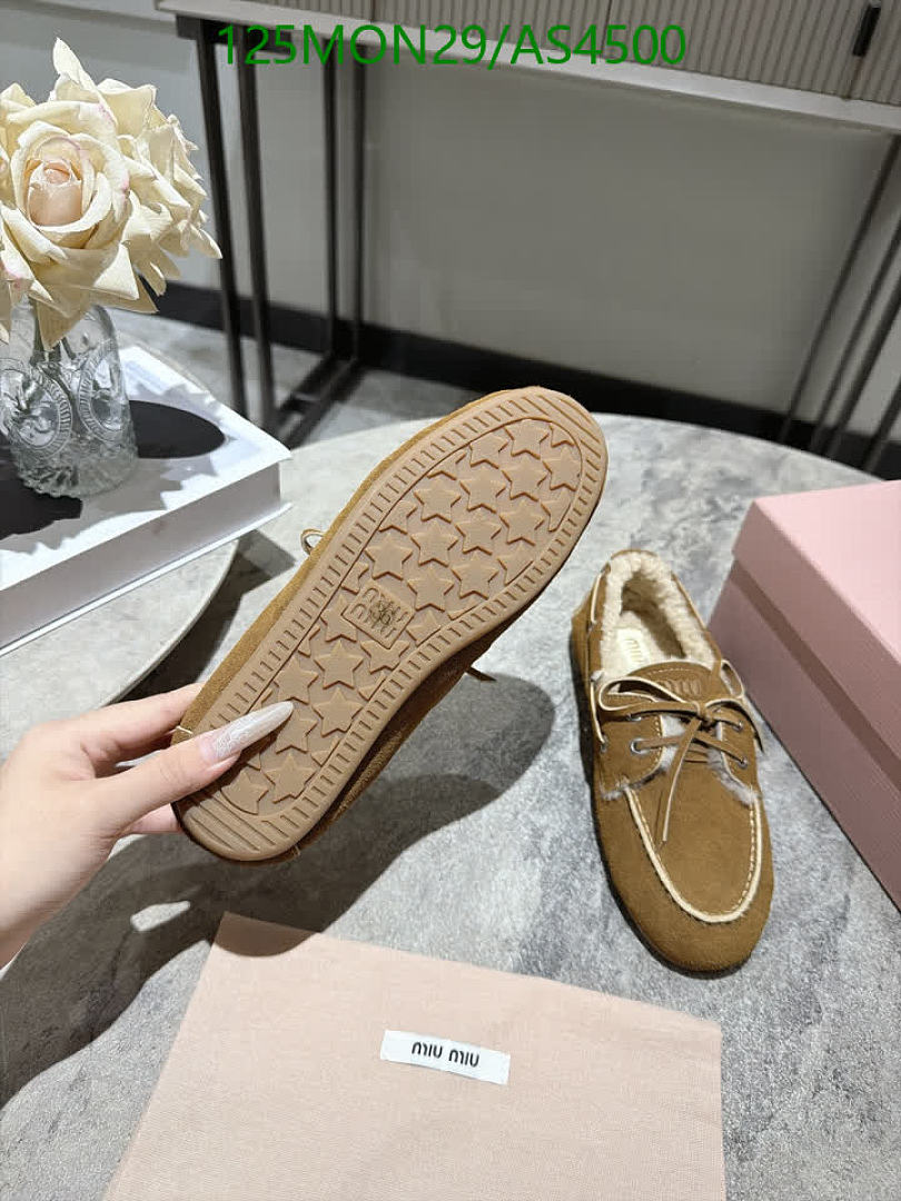 Miu Miu-Women Shoes Code: AS4500 $: 125USD