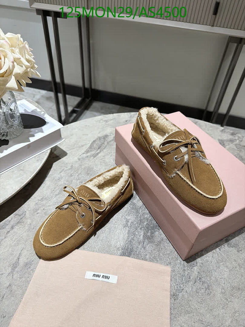 Miu Miu-Women Shoes Code: AS4500 $: 125USD