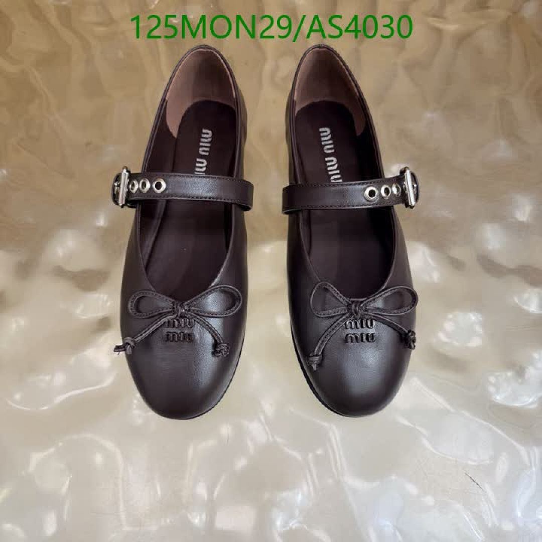 Miu Miu-Women Shoes Code: AS4030 $: 125USD
