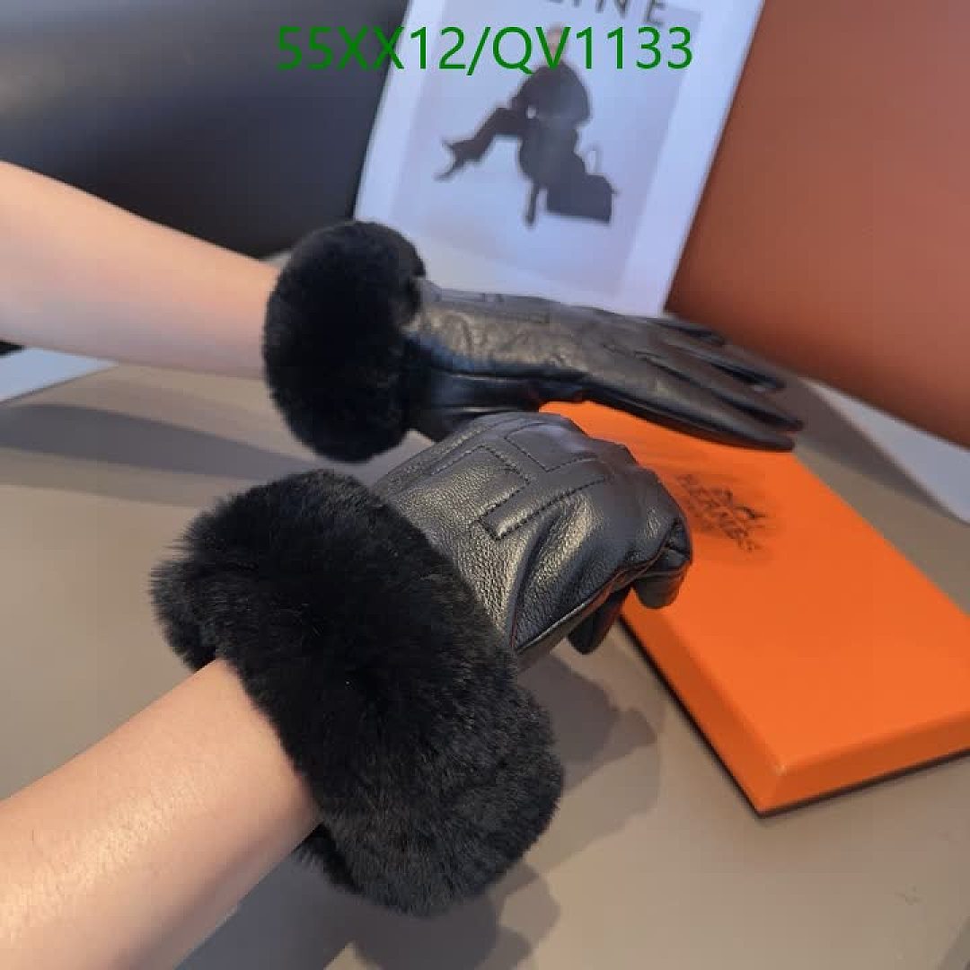 Hermes-Gloves Code: QV1133 $: 55USD