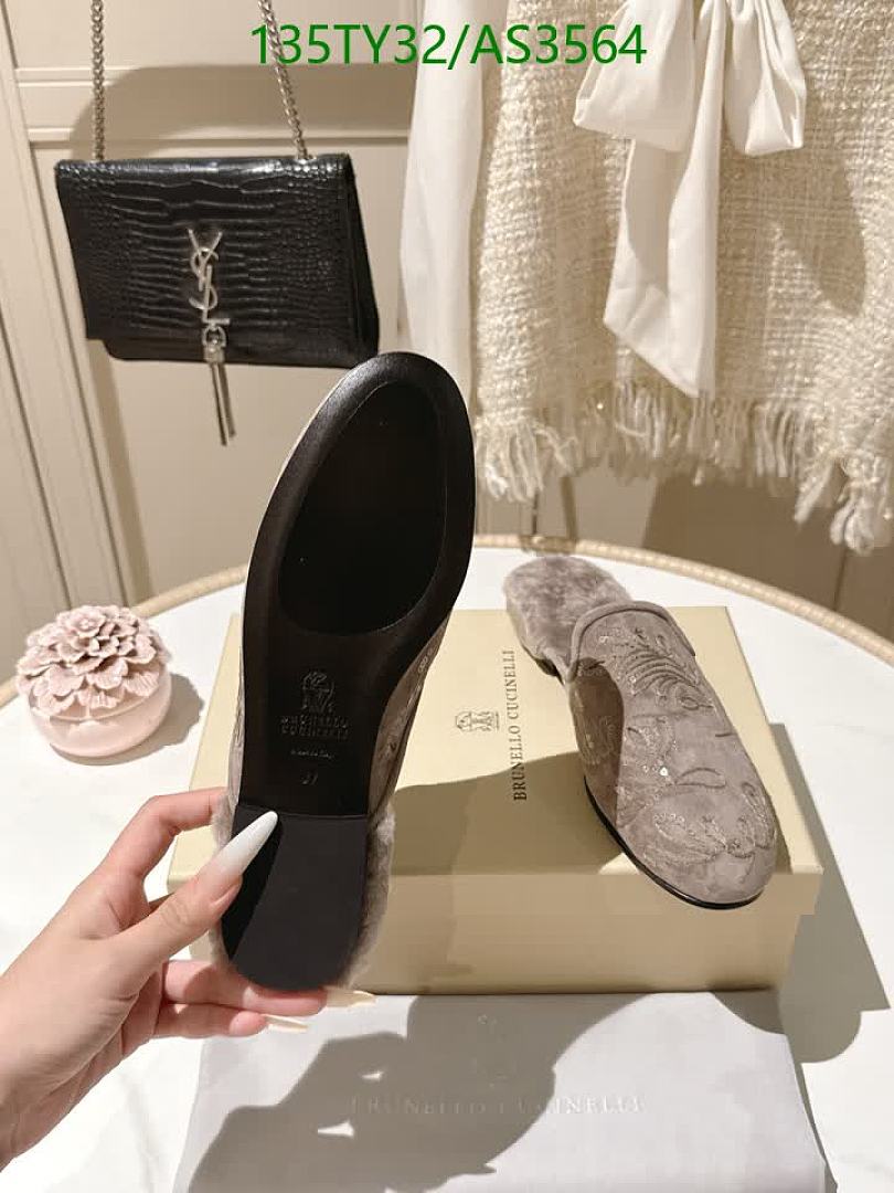 Brunello Cucinelli-Women Shoes Code: AS3564 $: 135USD