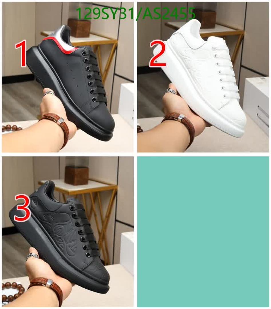 Alexander Mcqueen-Men shoes Code: AS2455 $: 129USD