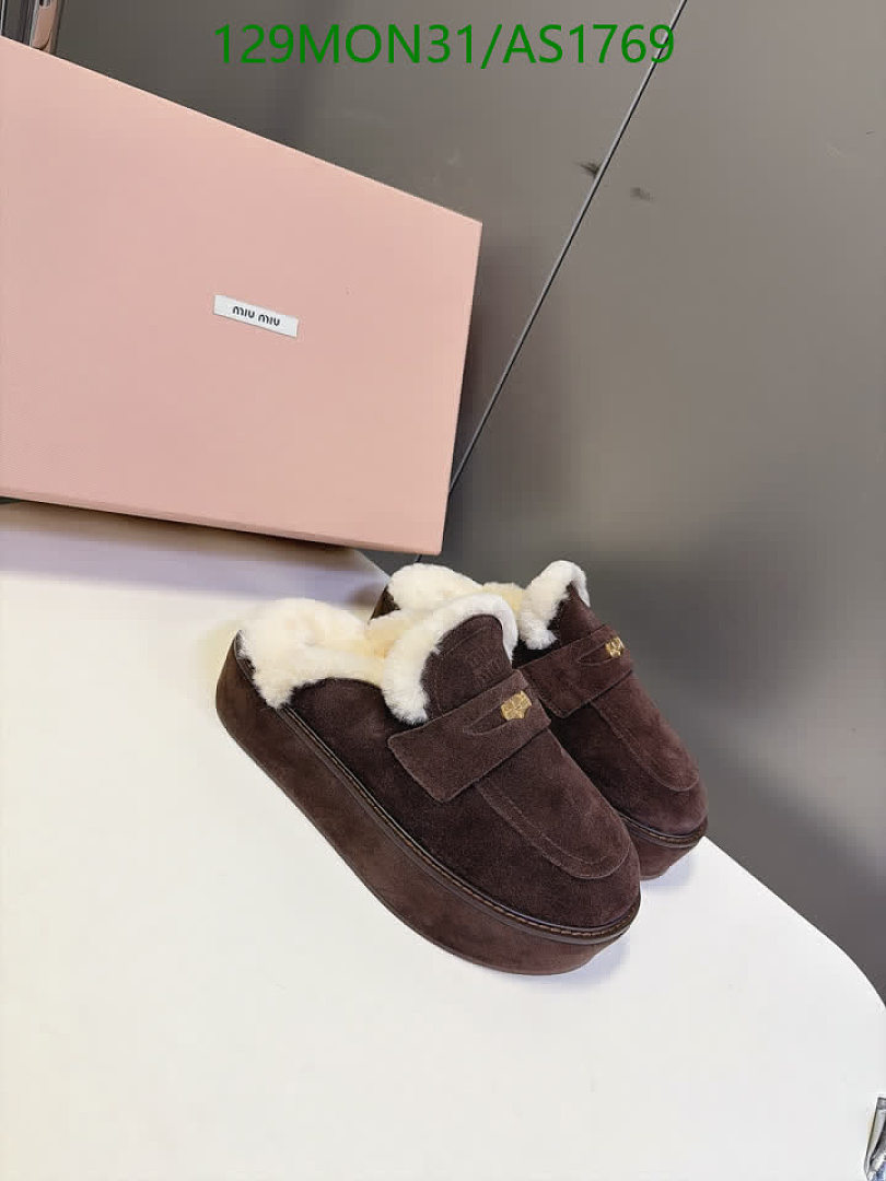 Miu Miu-Women Shoes Code: AS1769 $: 129USD