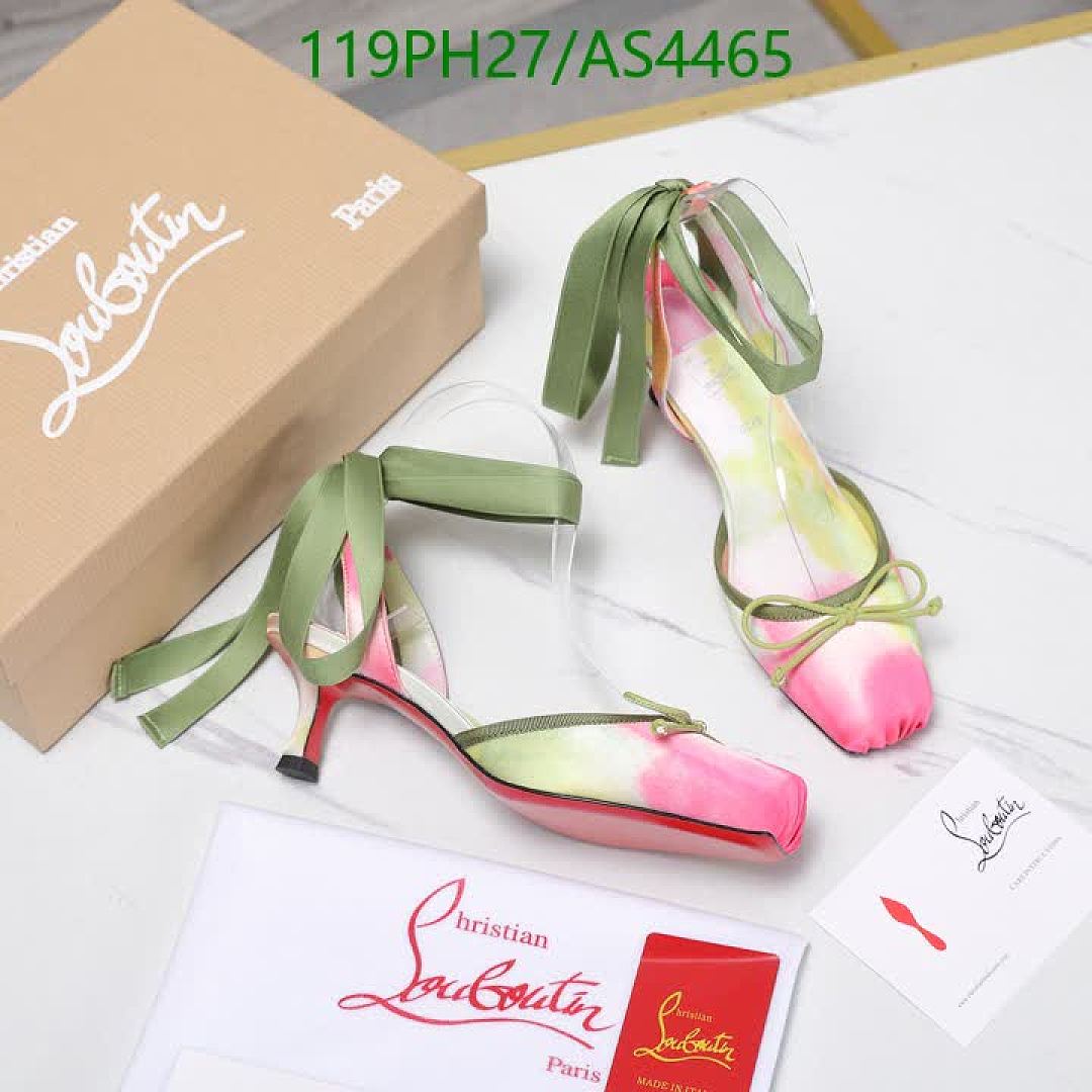 Christian Louboutin-Women Shoes Code: AS4465 $: 119USD