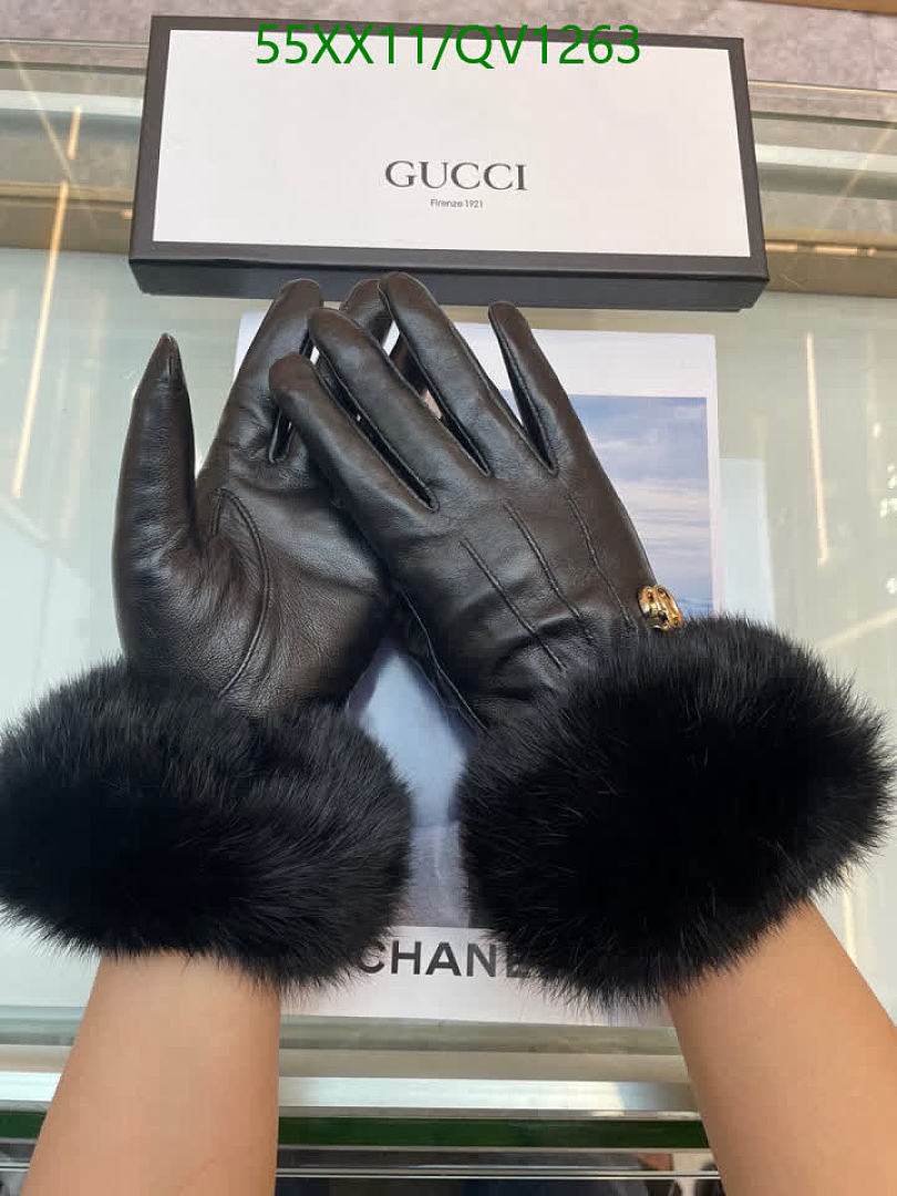 Gucci-Gloves Code: QV1263 $: 55USD