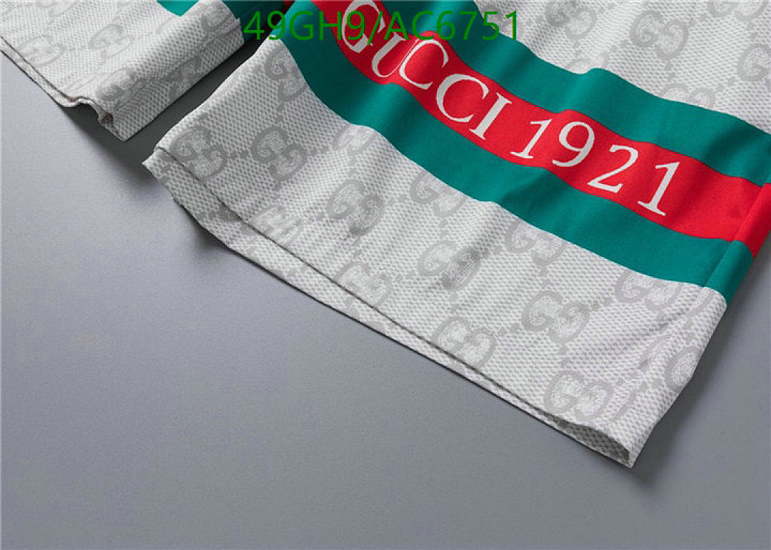 Gucci-Clothing Code: AC6751 $: 49USD