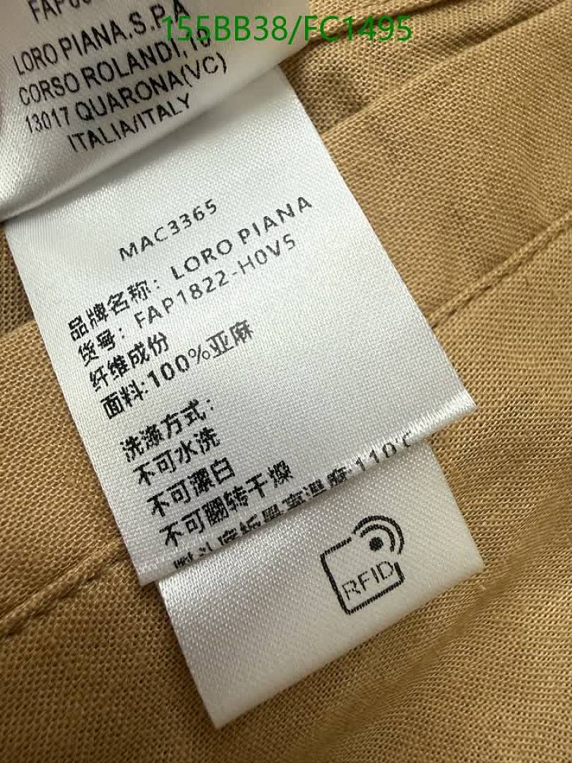 Loro Piana-Clothing Code: FC1495 $: 155USD