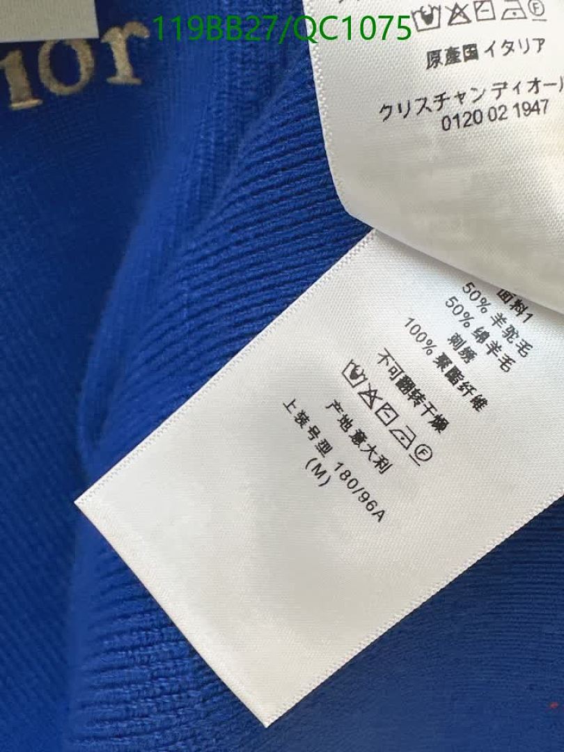 Dior-Clothing Code: QC1075 $: 119USD