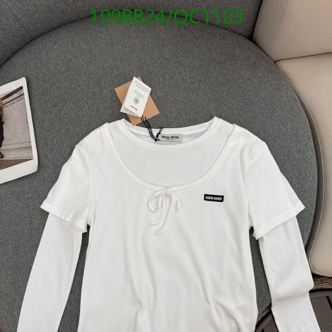 Miu Miu-Clothing Code: QC1123 $: 109USD