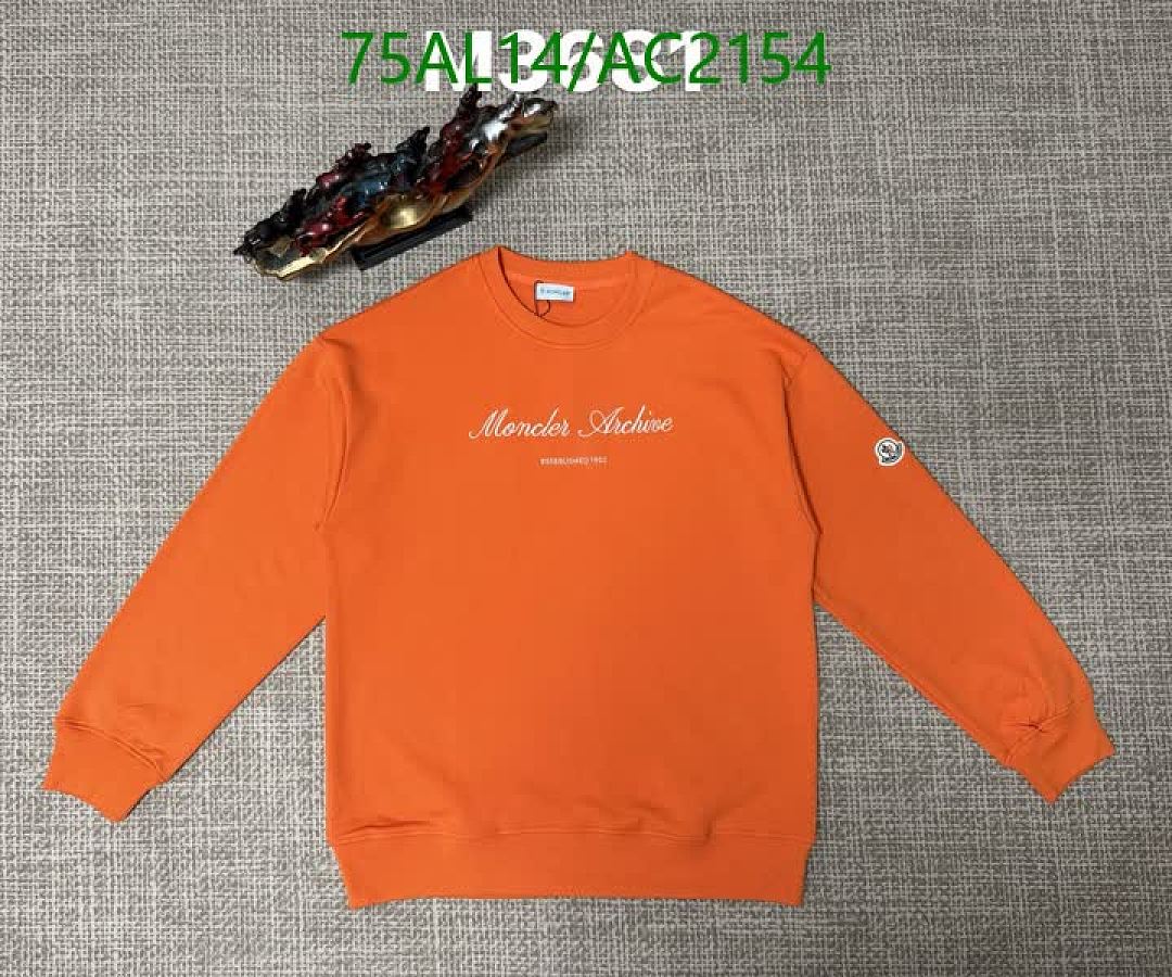 Moncler-Clothing Code: AC2154 $: 75USD