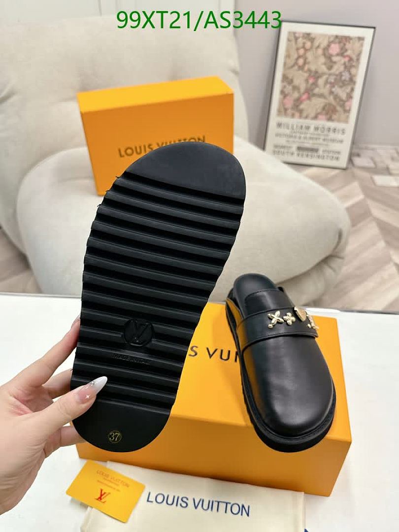 LV-Women Shoes Code: AS3443 $: 99USD