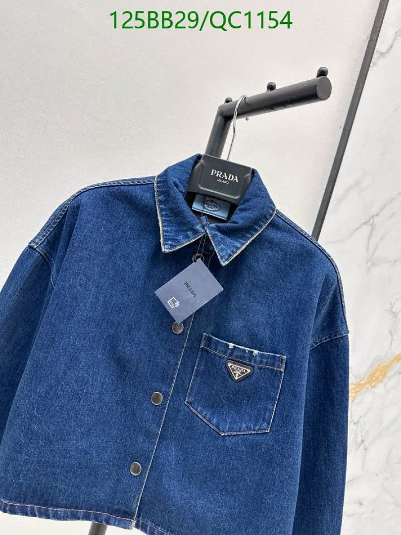 Prada-Clothing Code: QC1154 $: 125USD