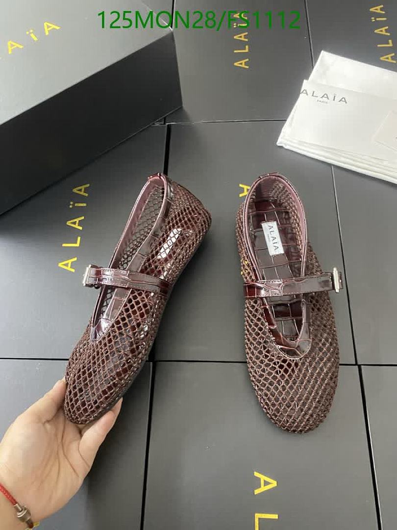 Alaia-Women Shoes Code: FS1112 $: 125USD