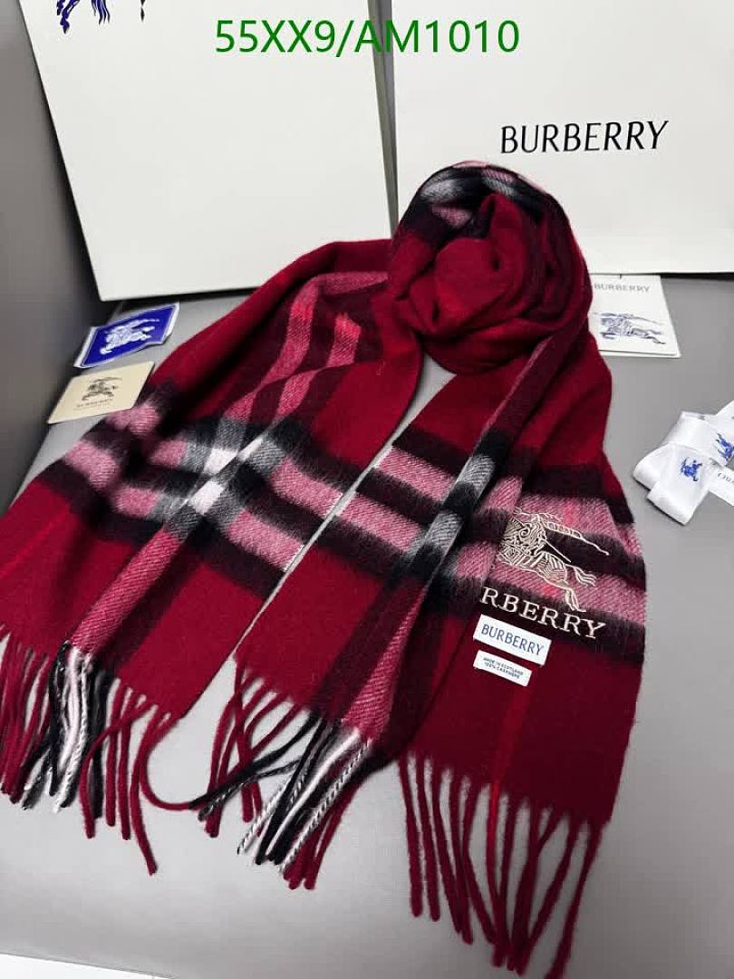 Burberry-Scarves Code: AM1010 $: 55USD