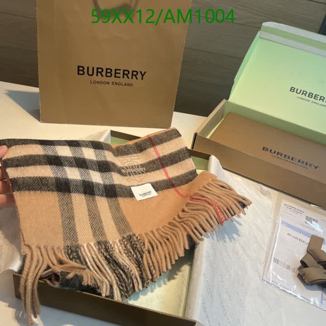 Burberry-Scarves Code: AM1004 $: 59USD