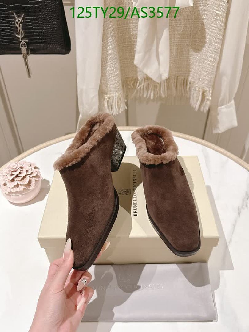 Brunello Cucinelli-Women Shoes Code: AS3577 $: 125USD