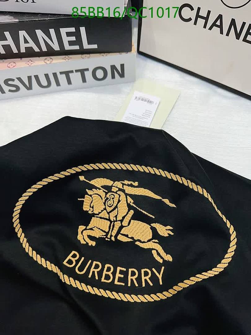 Burberry-Clothing Code: QC1017 $: 85USD