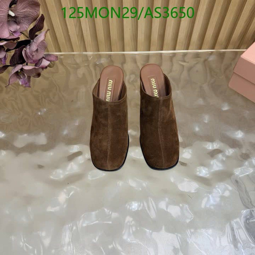 Miu Miu-Women Shoes Code: AS3650 $: 125USD