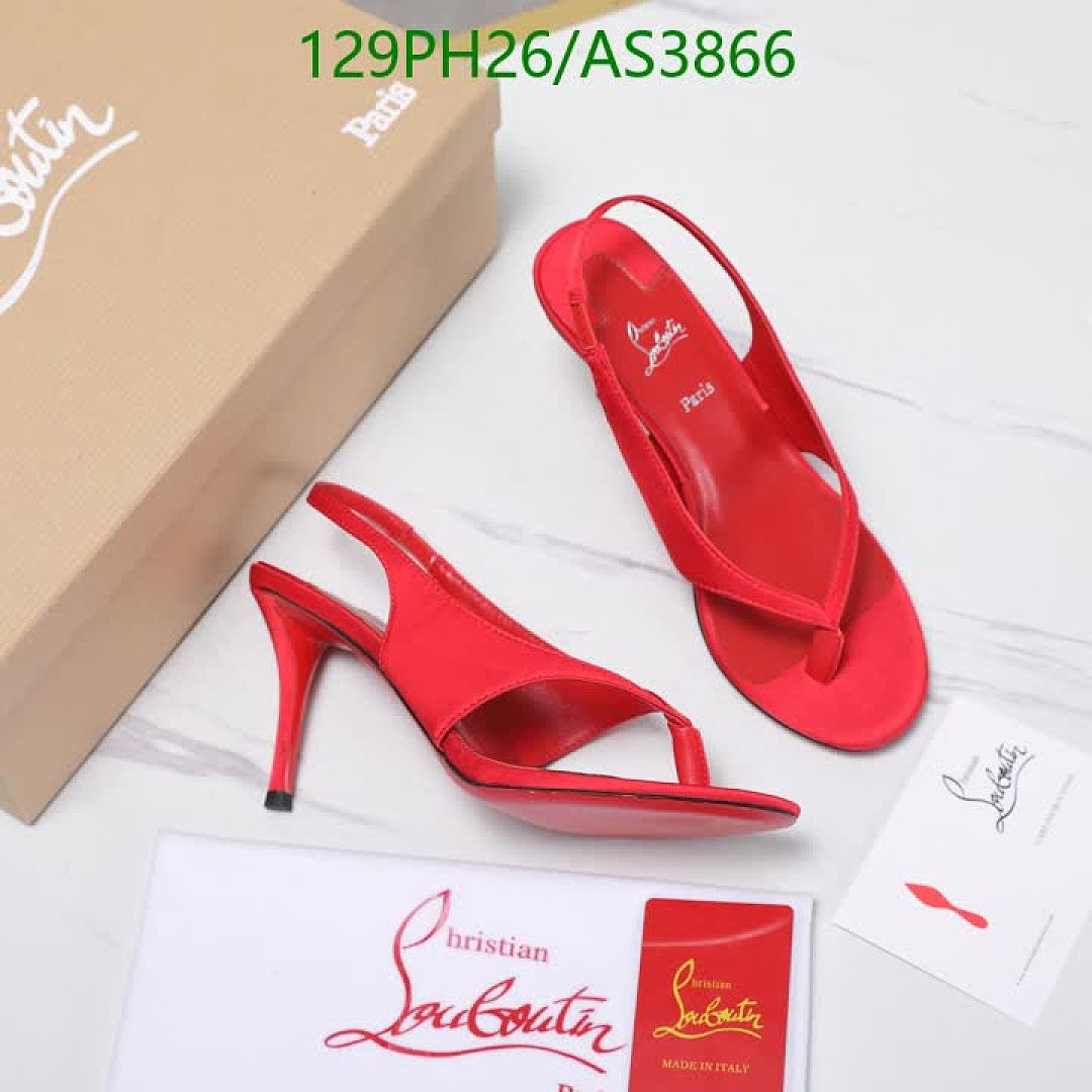 Christian Louboutin-Women Shoes Code: AS3866 $: 129USD