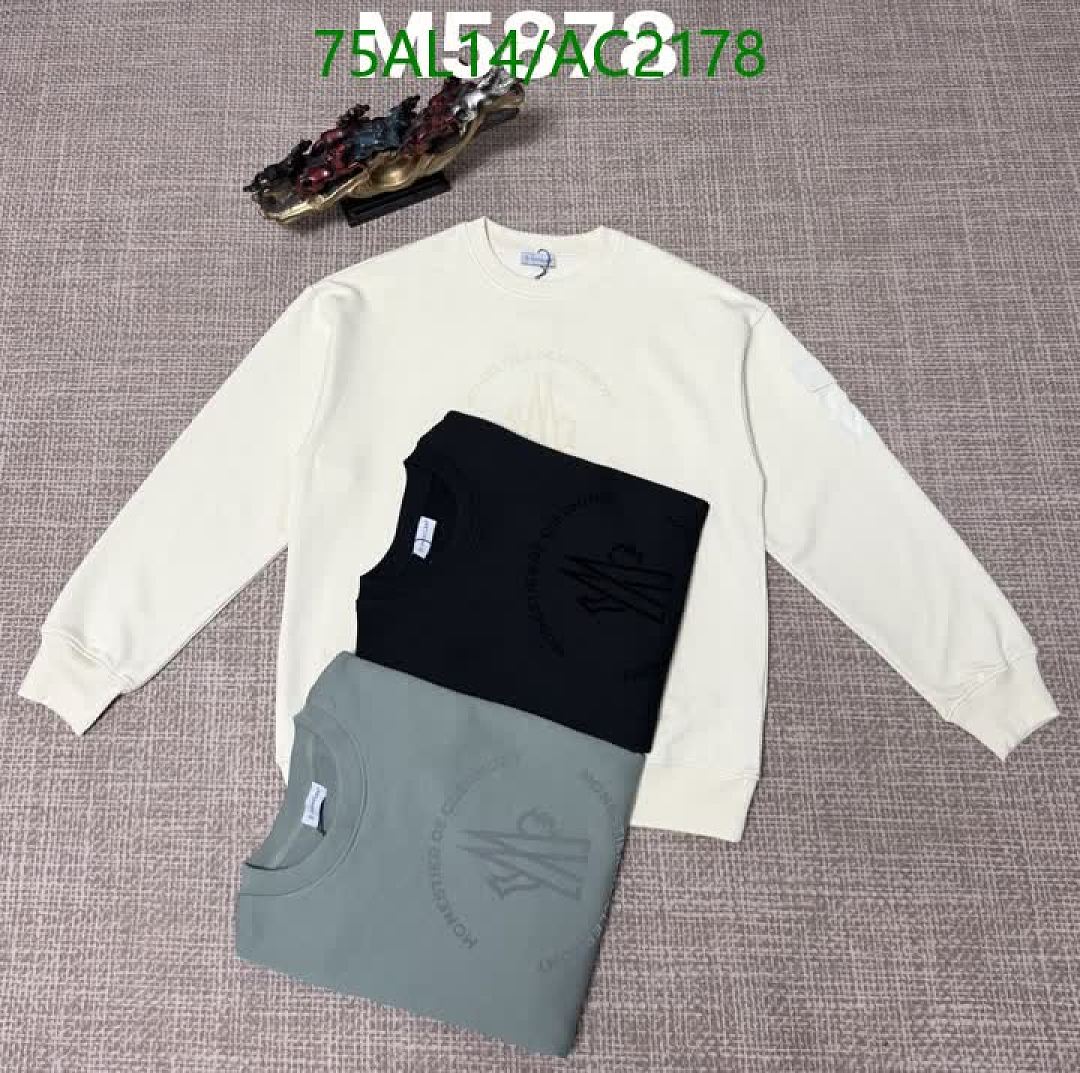 Moncler-Clothing Code: AC2178 $: 75USD