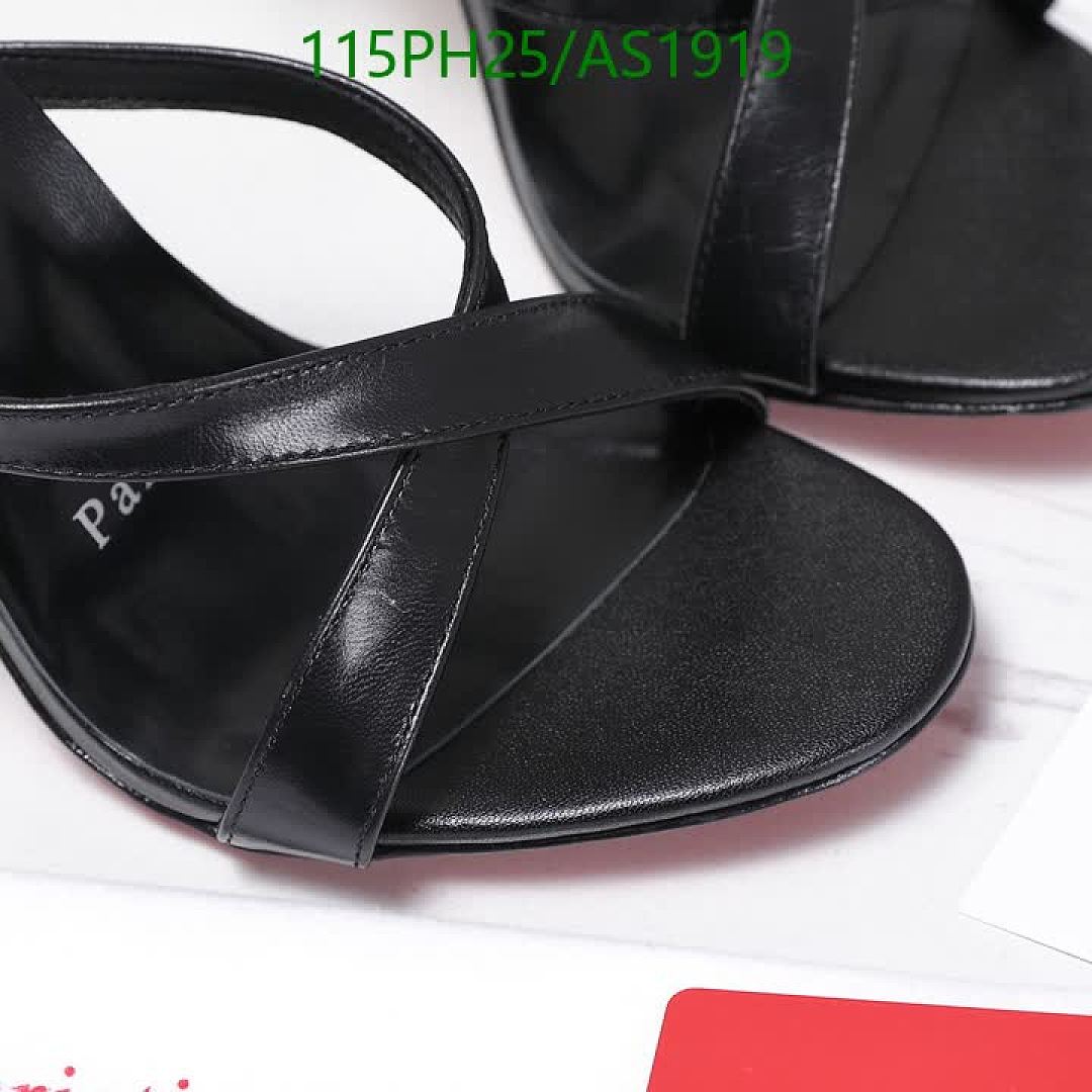 Christian Louboutin-Women Shoes Code: AS1919 $: 115USD