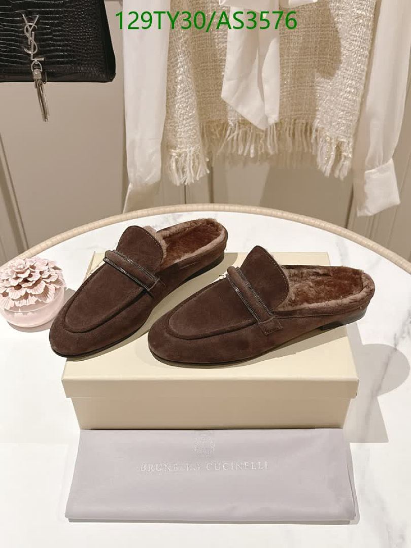 Brunello Cucinelli-Women Shoes Code: AS3576 $: 129USD