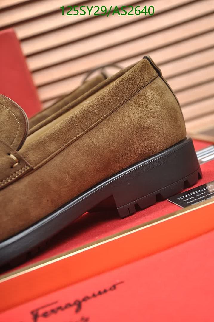 Ferragamo-Men shoes Code: AS2640 $: 125USD