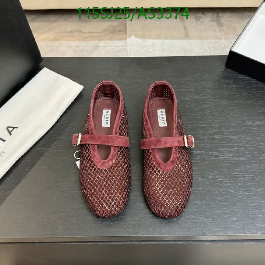 Alaia-Women Shoes Code: AS3374 $: 115USD