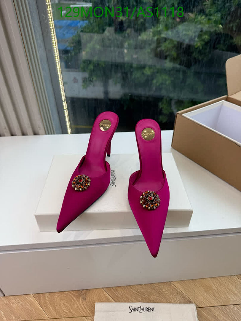 YSL-Women Shoes Code: AS1118 $: 129USD