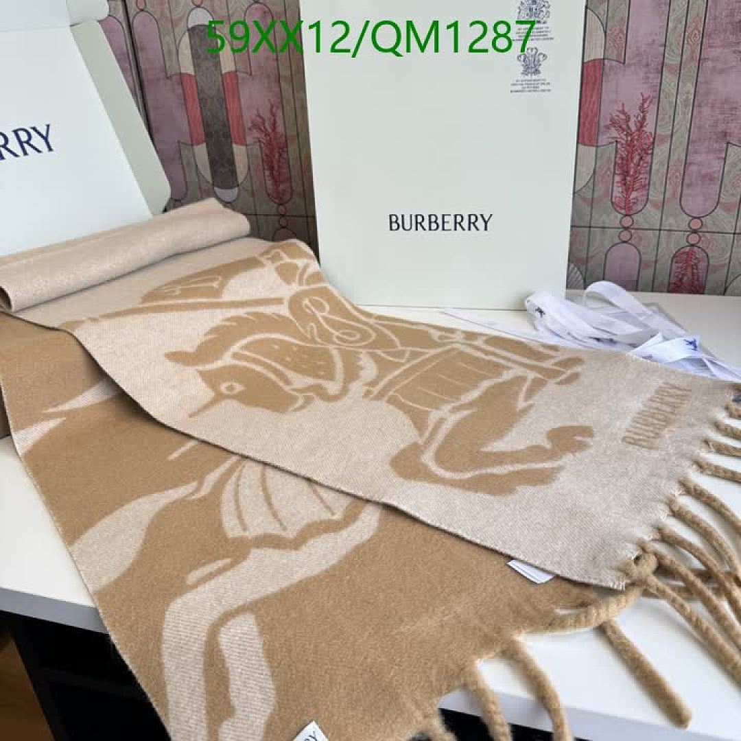 Burberry-Scarves Code: QM1287 $: 59USD