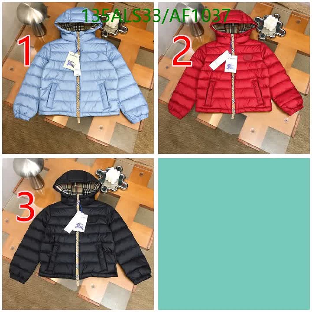 Burberry-Clothing（Kids） Code: AF1037 $: 135USD