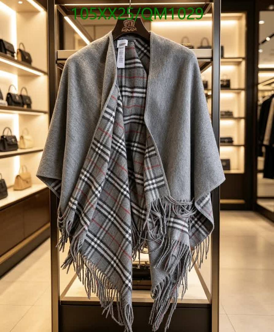 Burberry-Scarves Code: QM1029 $: 105USD