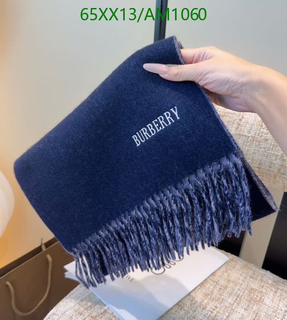 Burberry-Scarves Code: AM1060 $: 65USD