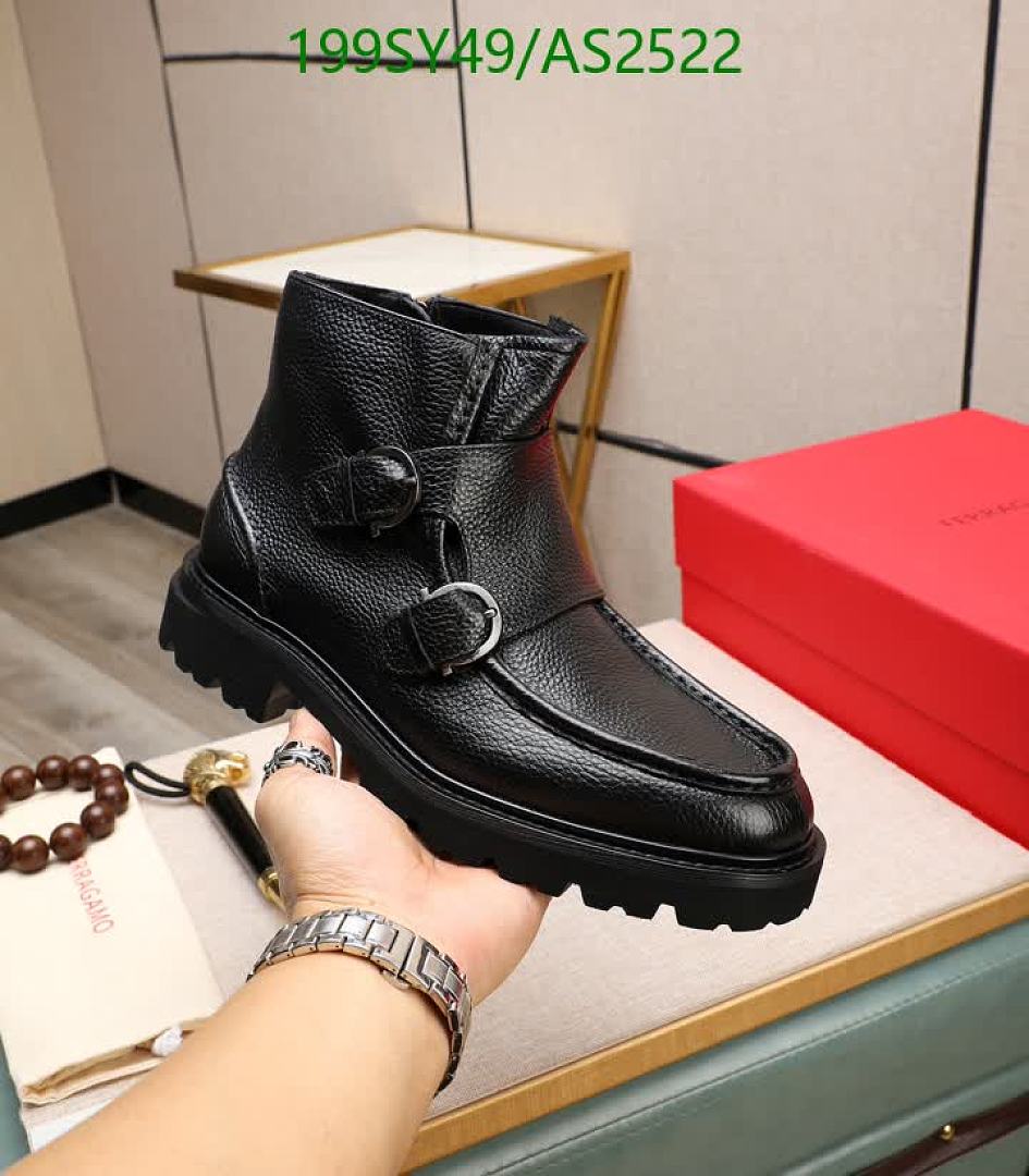 Ferragamo-Men shoes Code: AS2522 $: 199USD