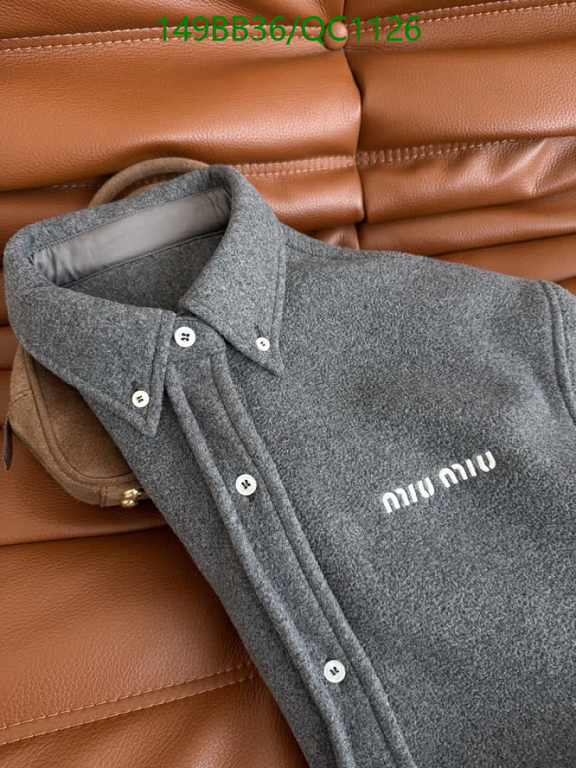 Miu Miu-Clothing Code: QC1126 $: 149USD