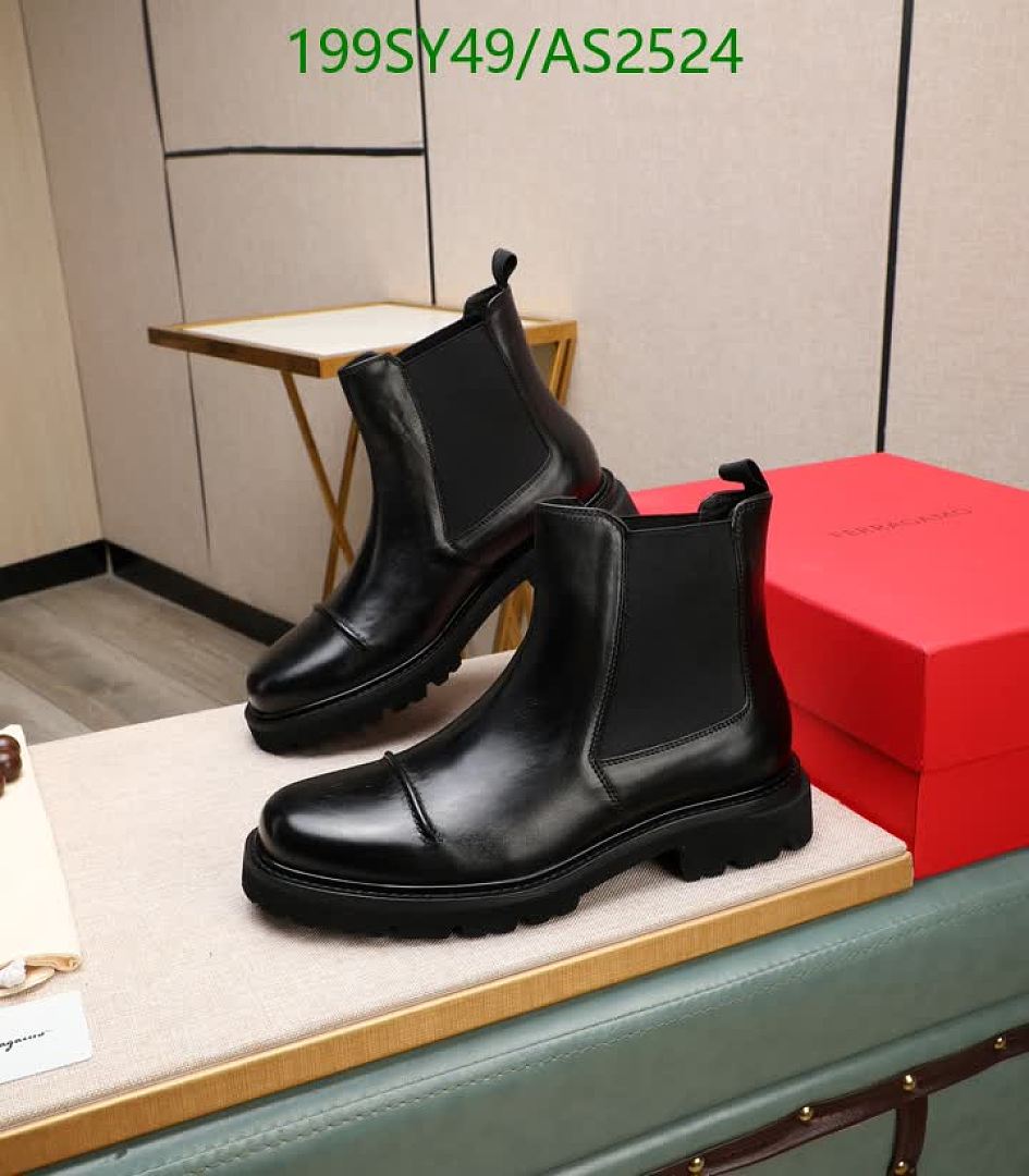 Ferragamo-Men shoes Code: AS2524 $: 199USD
