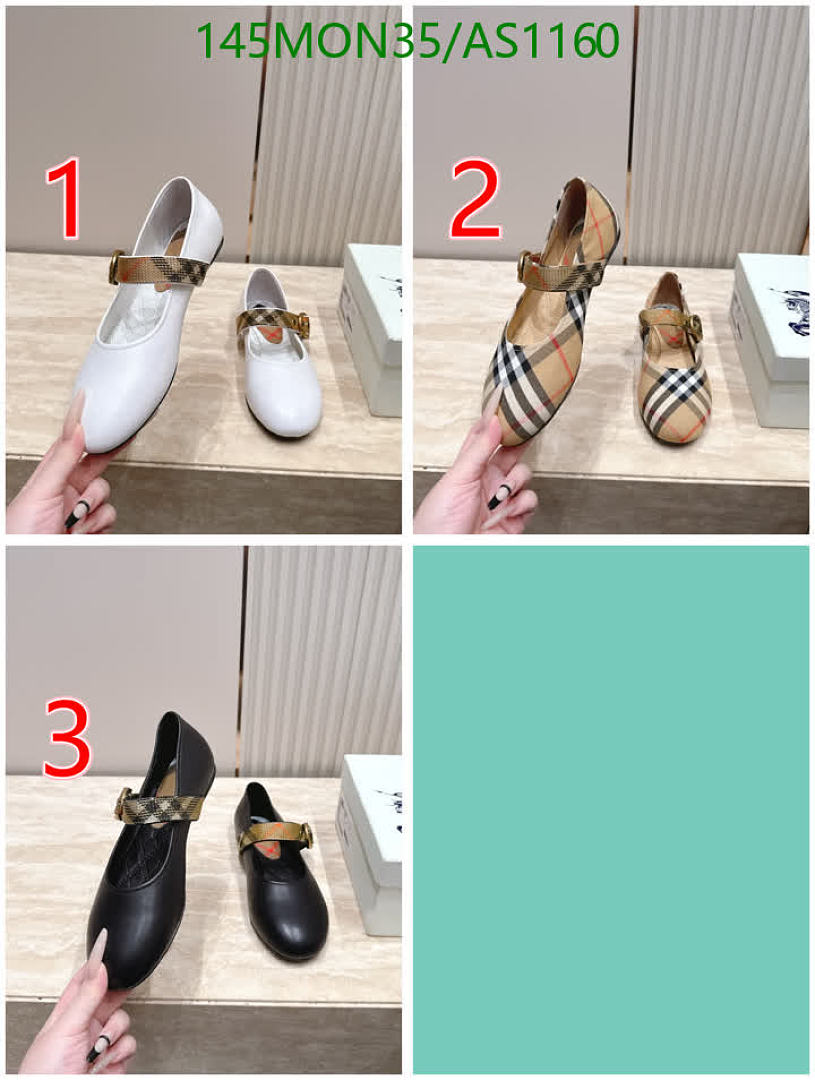 Burberry-Women Shoes Code: AS1160 $: 145USD