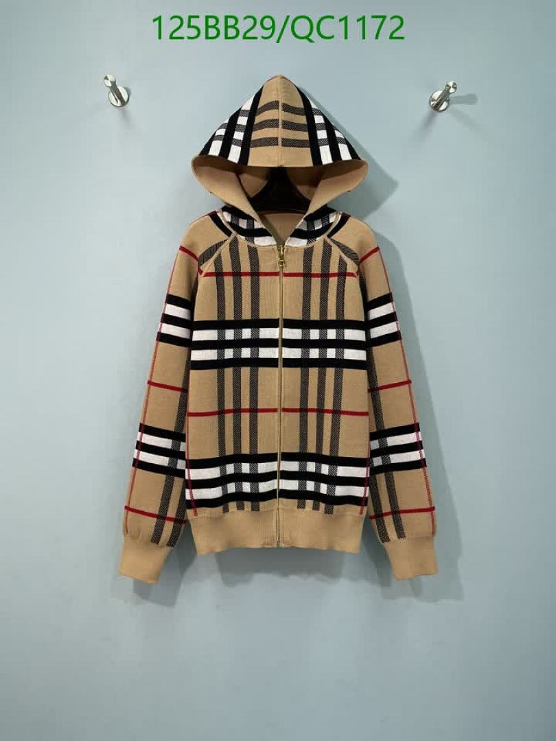 Burberry-Clothing Code: QC1172 $: 125USD