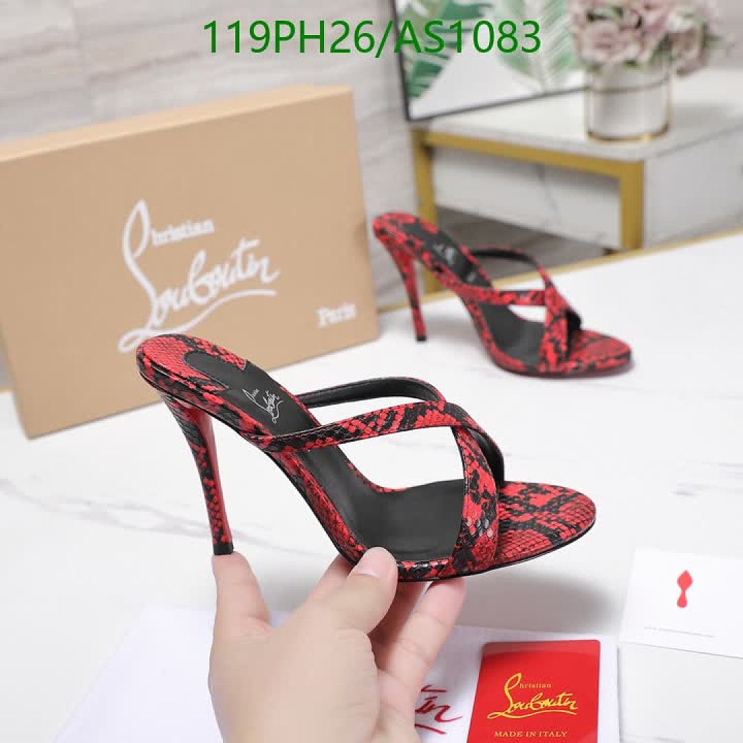 Christian Louboutin-Women Shoes Code: AS1083 $: 119USD