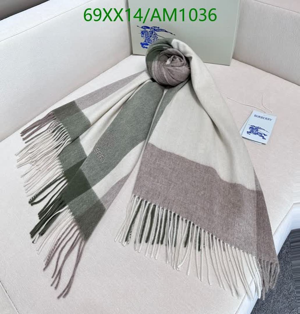 Burberry-Scarves Code: AM1036 $: 69USD