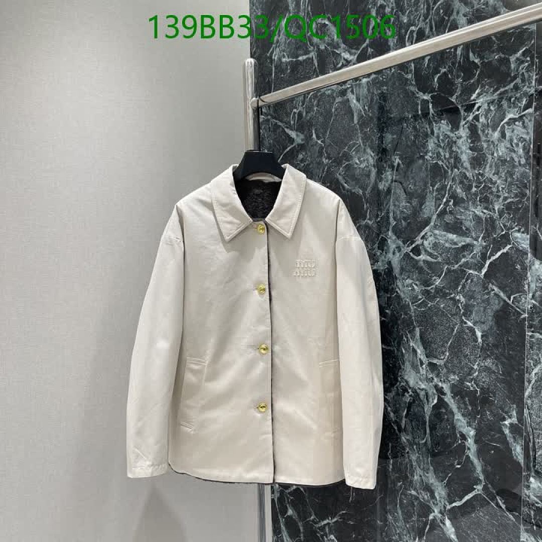 Miu Miu-Clothing Code: QC1506 $: 139USD