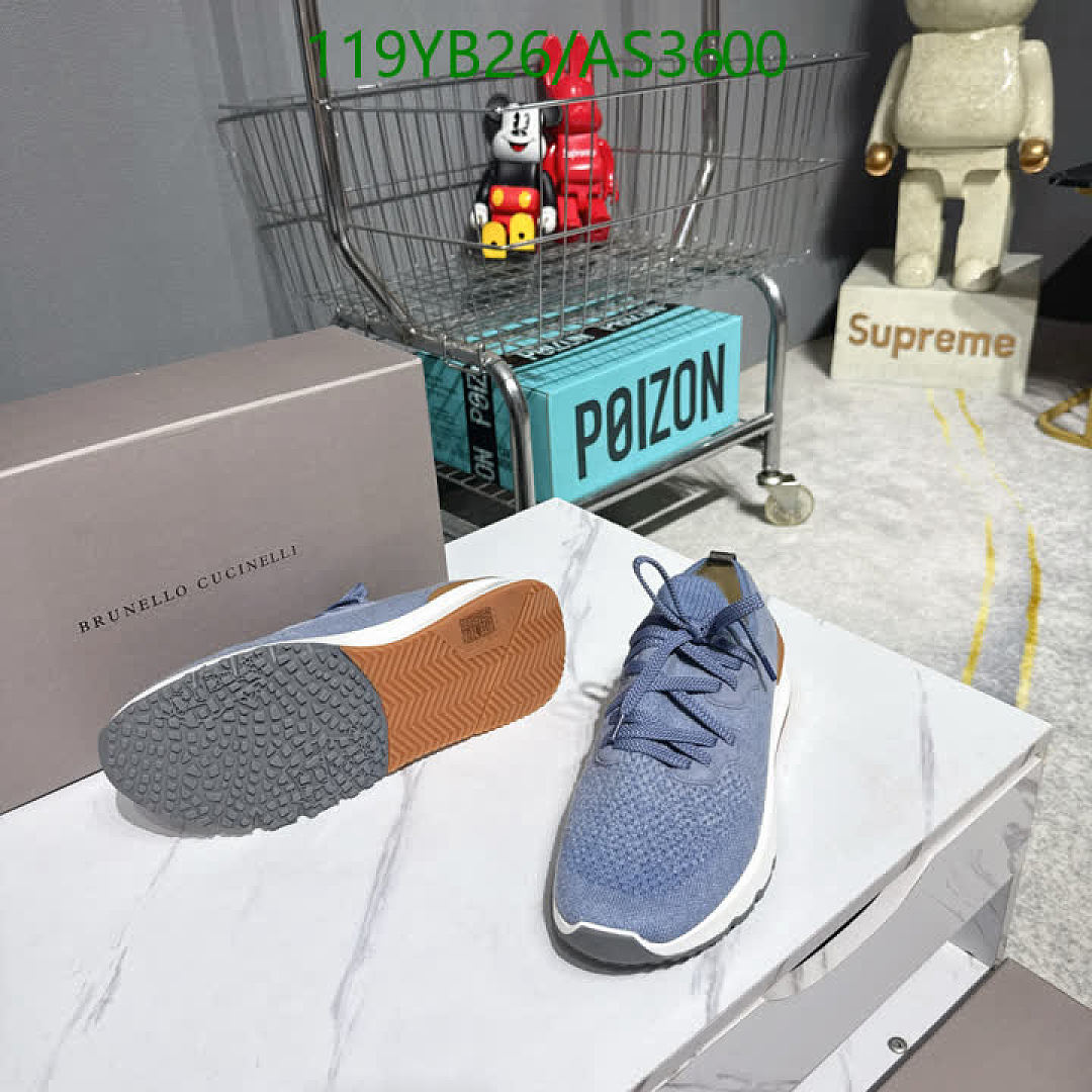 Brunello Cucinelli-Men shoes Code: AS3600 $: 119USD
