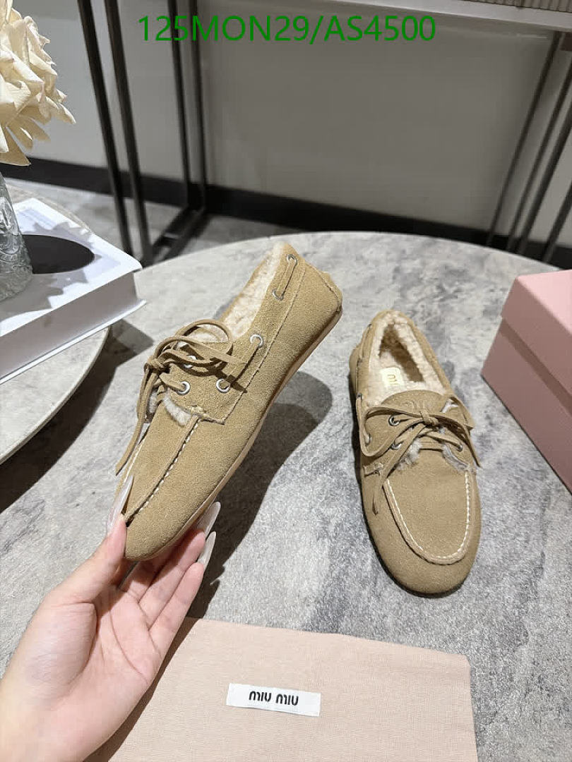 Miu Miu-Women Shoes Code: AS4500 $: 125USD