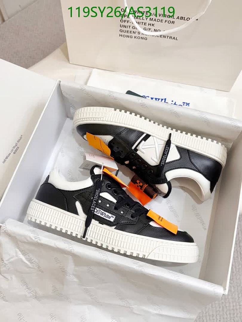 Off White-Men shoes Code: AS3119 $: 119USD