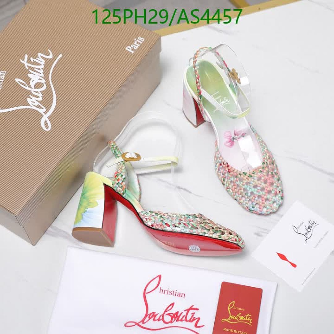 Christian Louboutin-Women Shoes Code: AS4457 $: 125USD