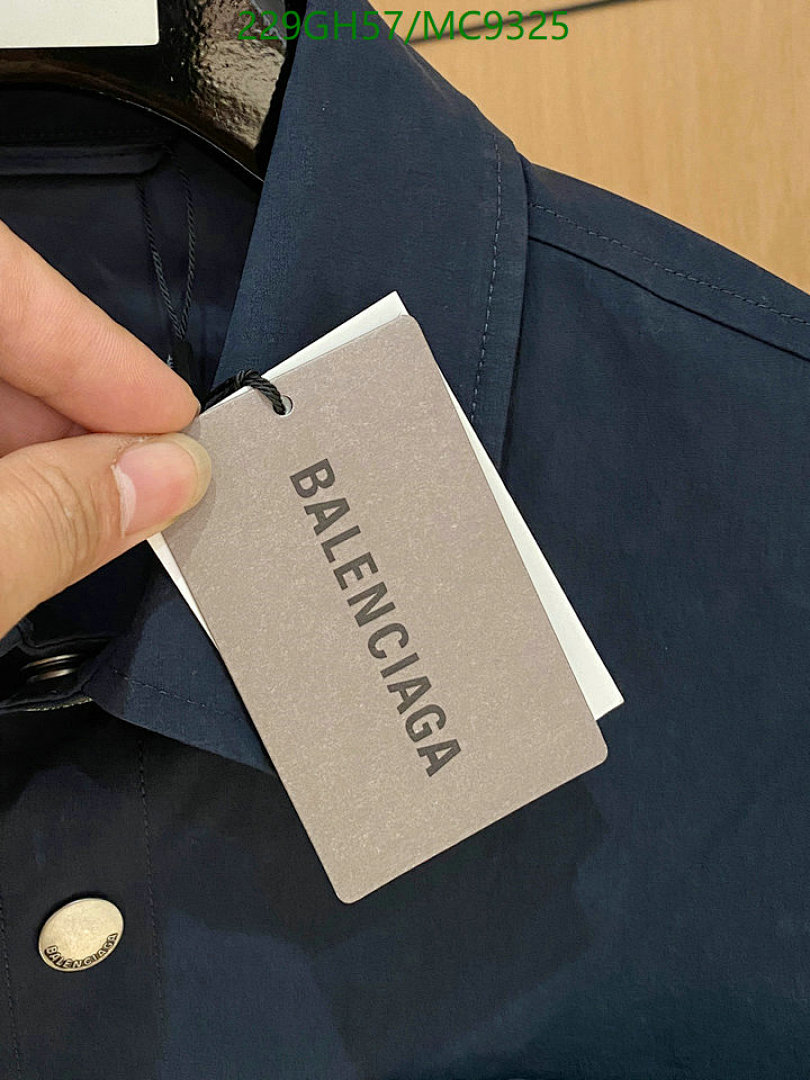 Balenciaga-Clothing Code: MC9325 $: 229USD